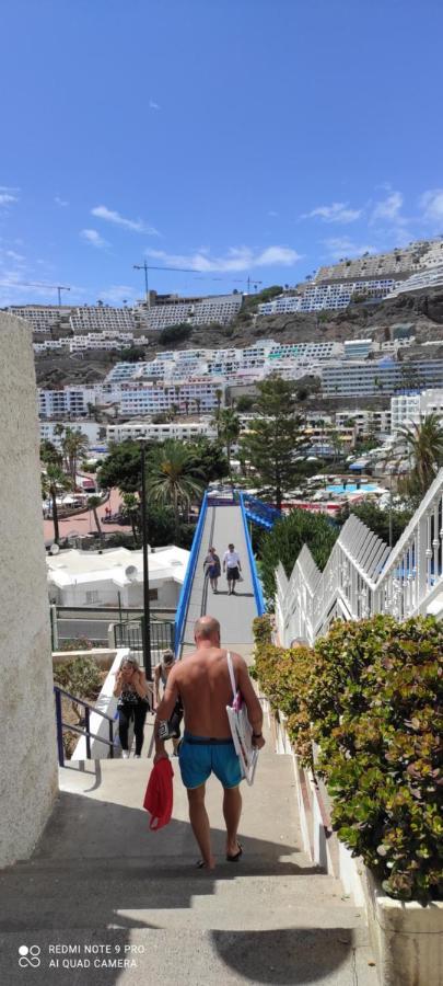 Mgt - Appartamento Sulla Spiaggia Con Terrazza Romantica Puerto Rico  Exteriör bild