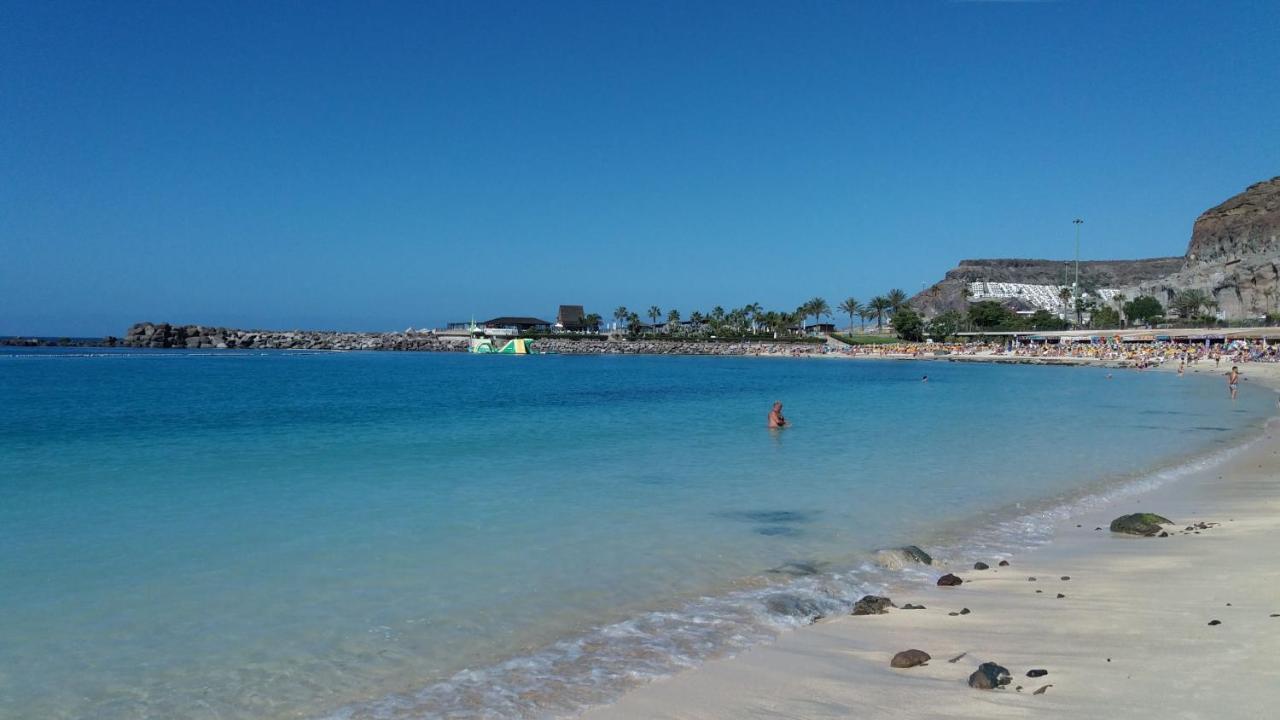 Mgt - Appartamento Sulla Spiaggia Con Terrazza Romantica Puerto Rico  Exteriör bild