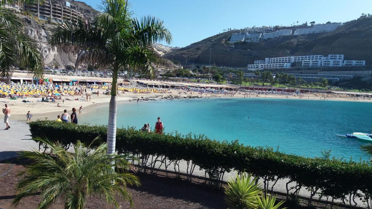 Mgt - Appartamento Sulla Spiaggia Con Terrazza Romantica Puerto Rico  Exteriör bild